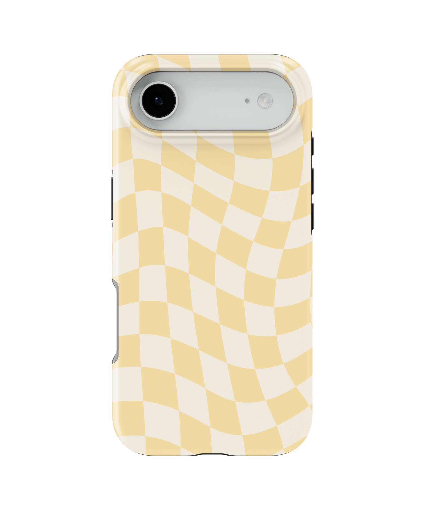 Banana Whispers Wavy Checkers II MagSafe Phone Case
