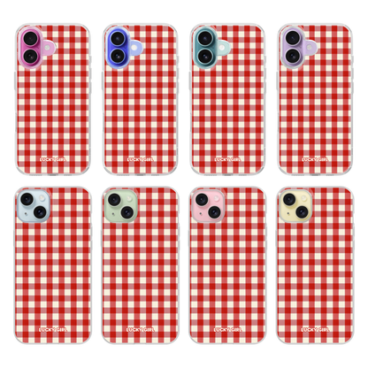 Apple Gingham Clear Case Insert