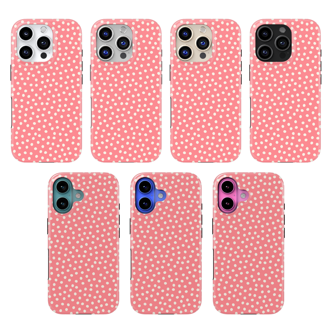 Rose All Day Dots MagSafe Phone Case