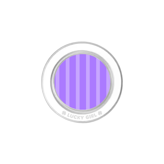 Ube Stripes Phone Grip Insert