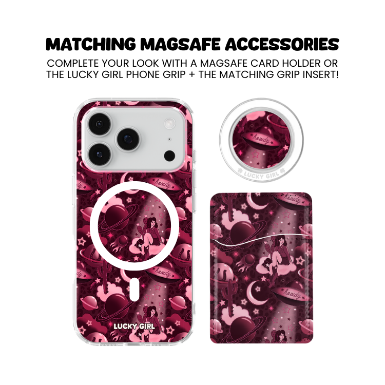 Cosmic Cowgirl Clear Case Insert
