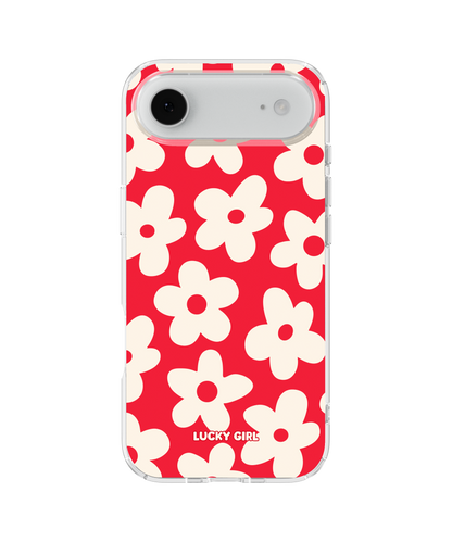 Vermillion Big Blooms Clear Case Insert