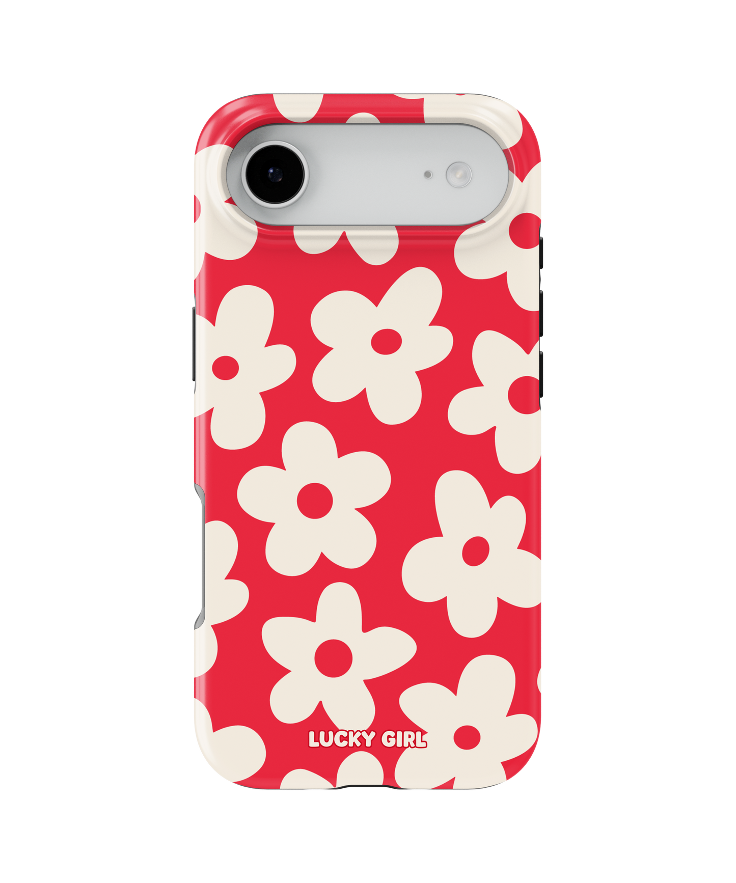 Vermillion Big Blooms Phone Case