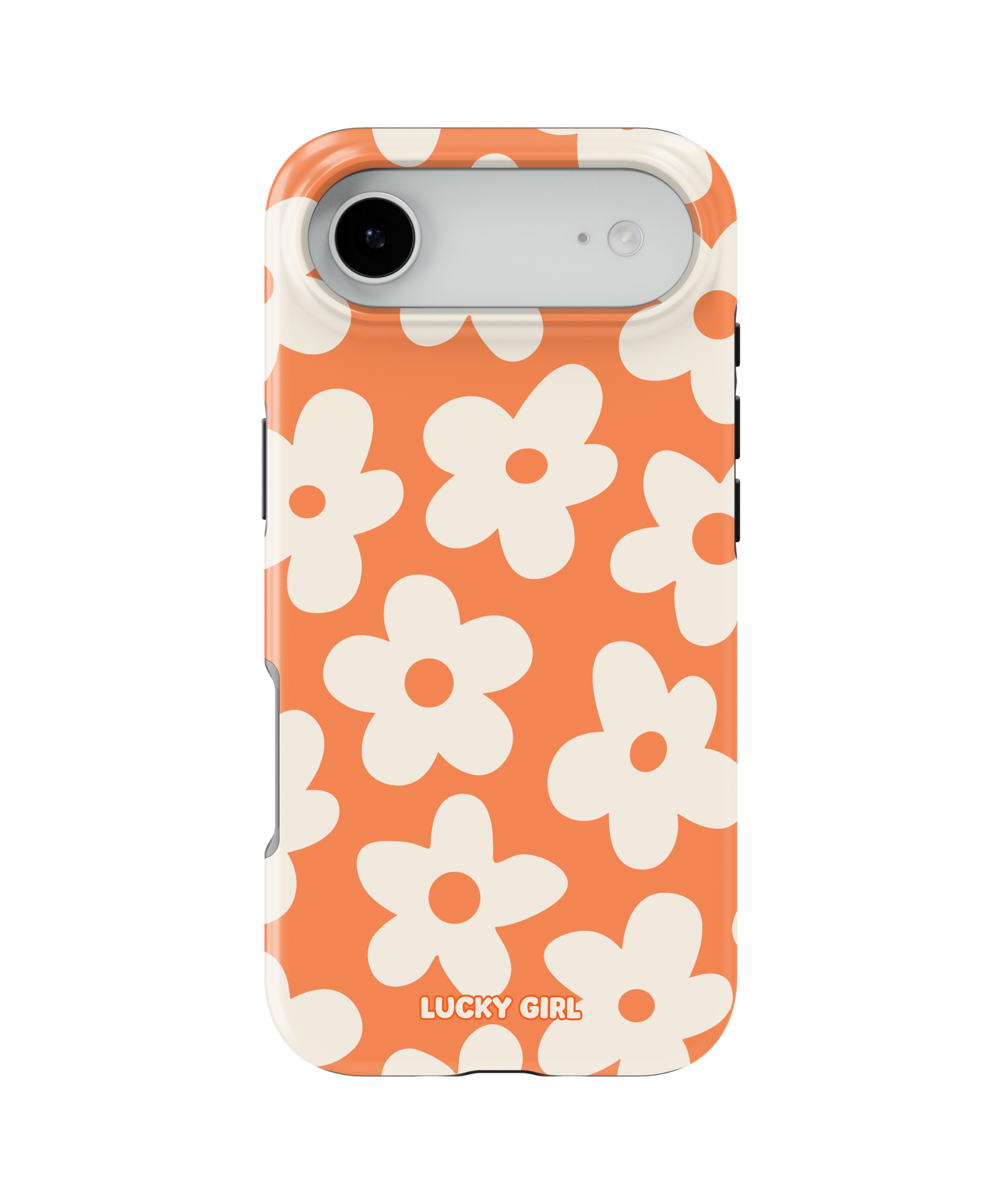 Tangerine Big Blooms Phone Case