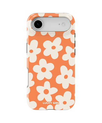 Tangerine Big Blooms Phone Case
