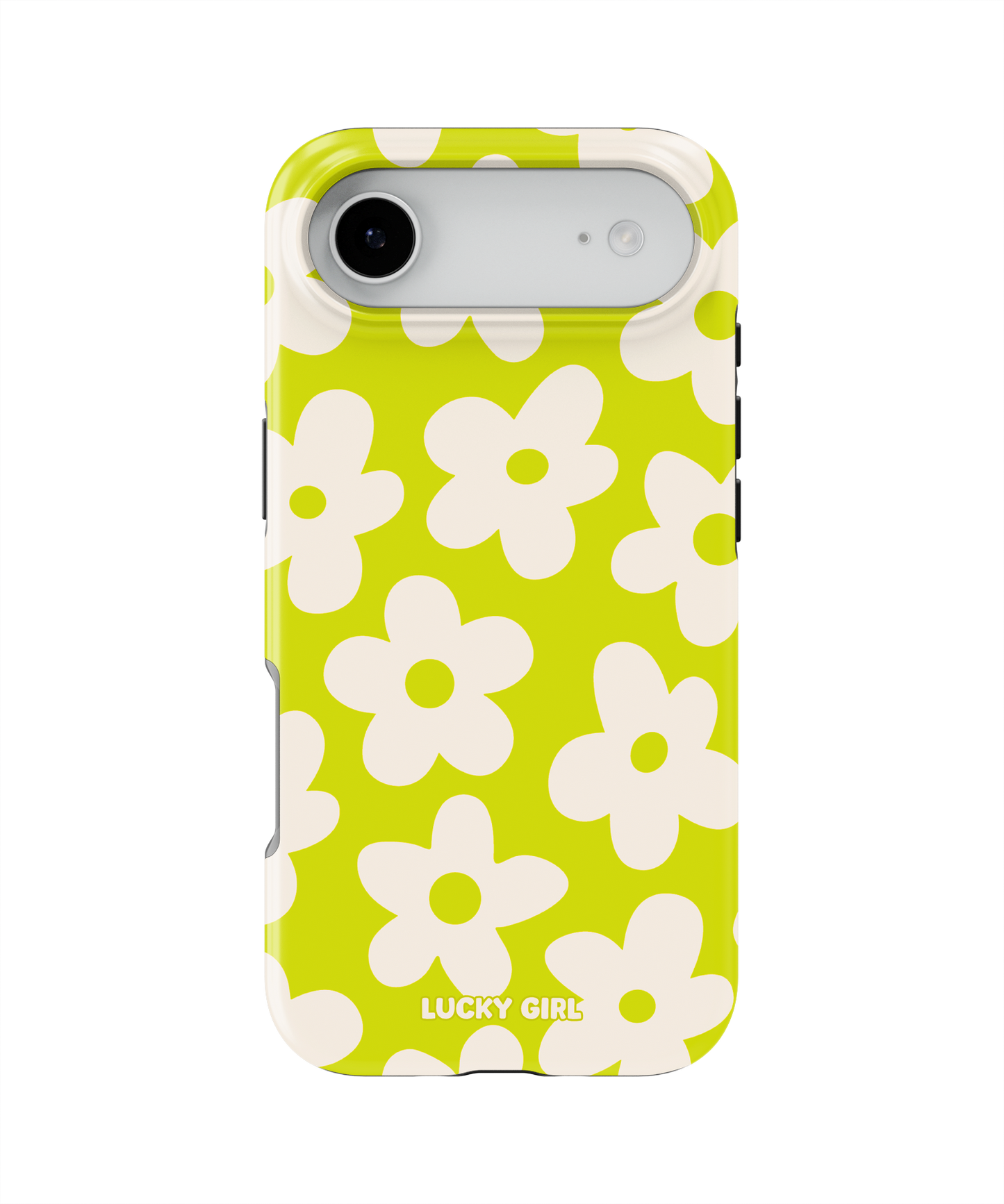 Electric Lime Big Blooms Phone Case