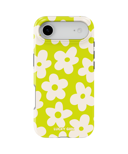 Electric Lime Big Blooms Phone Case