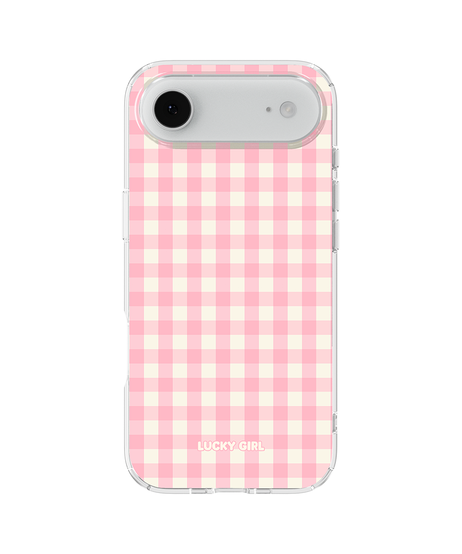 Cupcake Gingham Clear Case Insert