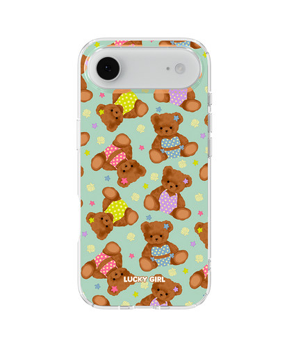 Teddy Beach Clear Case Insert
