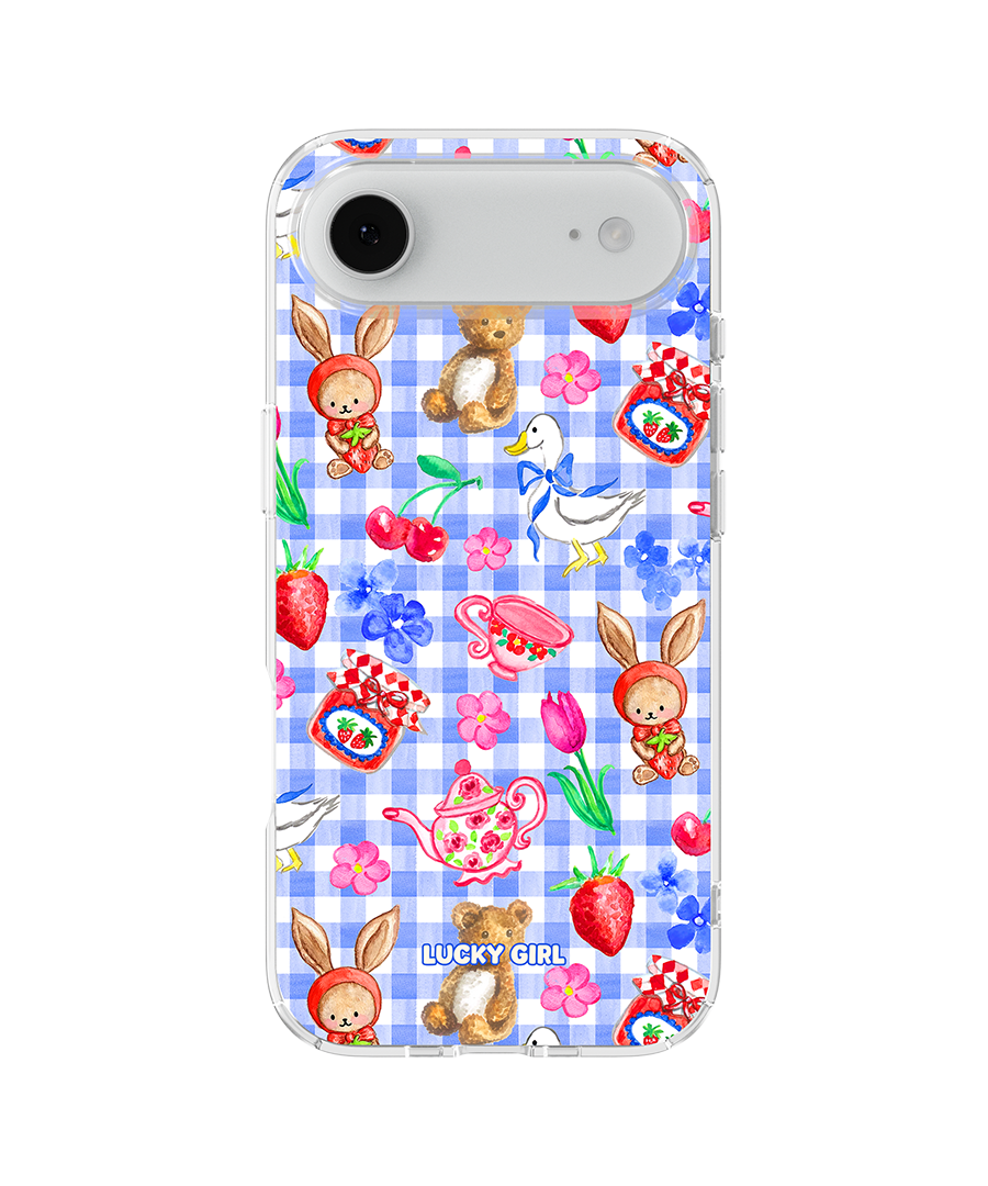 Gingham Goose Clear Case Insert