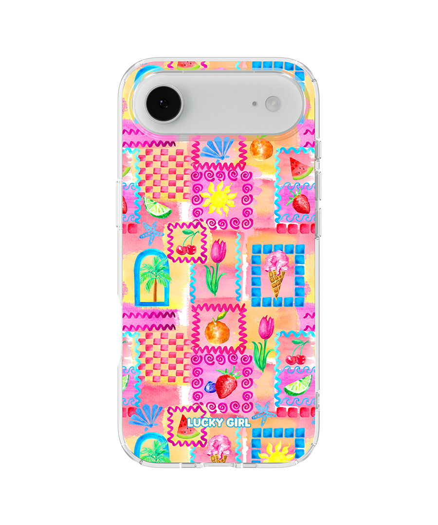 Summer Scrapbook Clear Case Insert