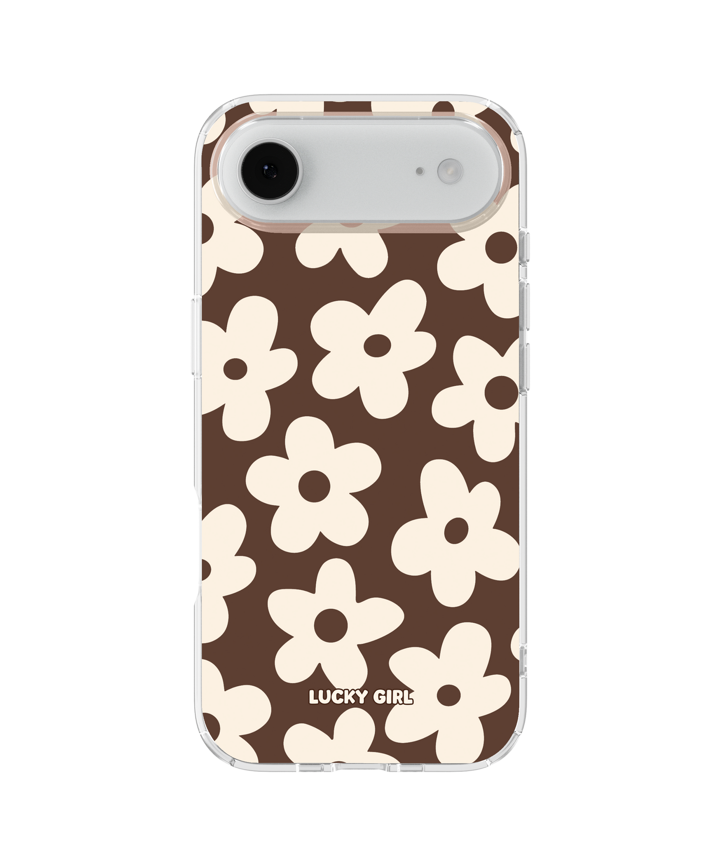 Espresso Big Blooms Clear Case Insert