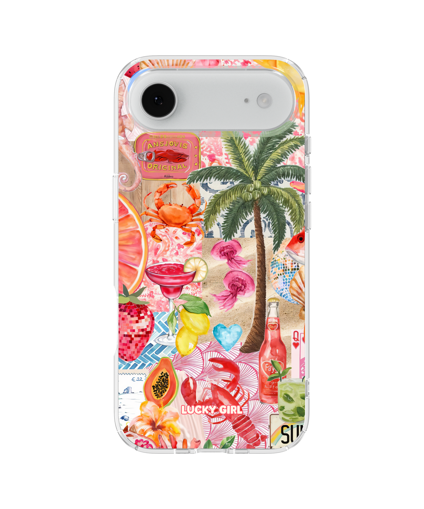 Palm Party Clear Case Insert