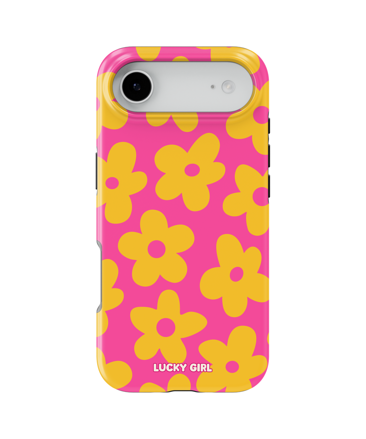 Pink Lemonade Big Blooms Phone Case