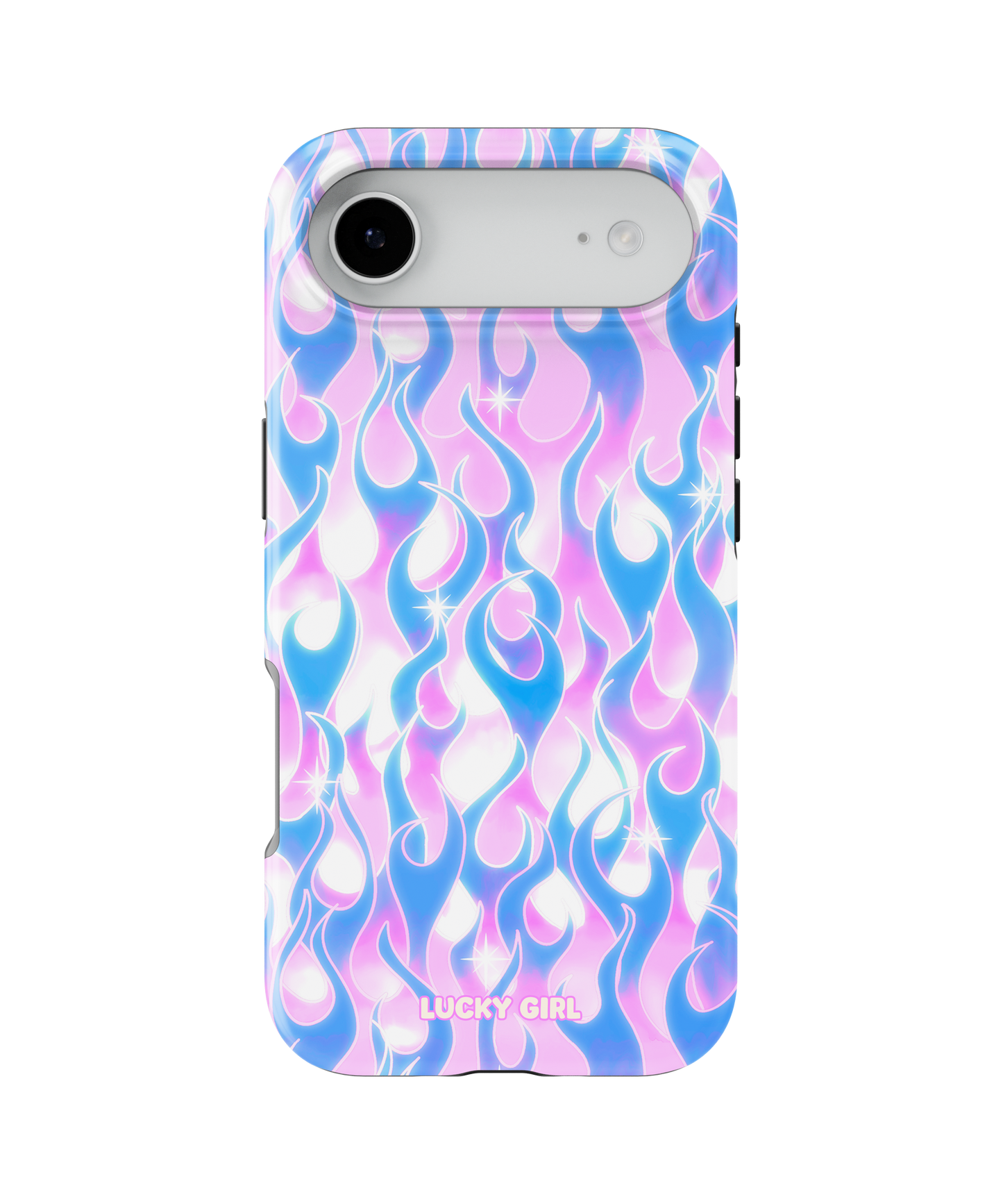 Ultraviolet Flames Phone Case