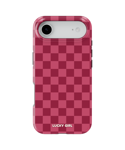 Black Cherry Checkers Phone Case