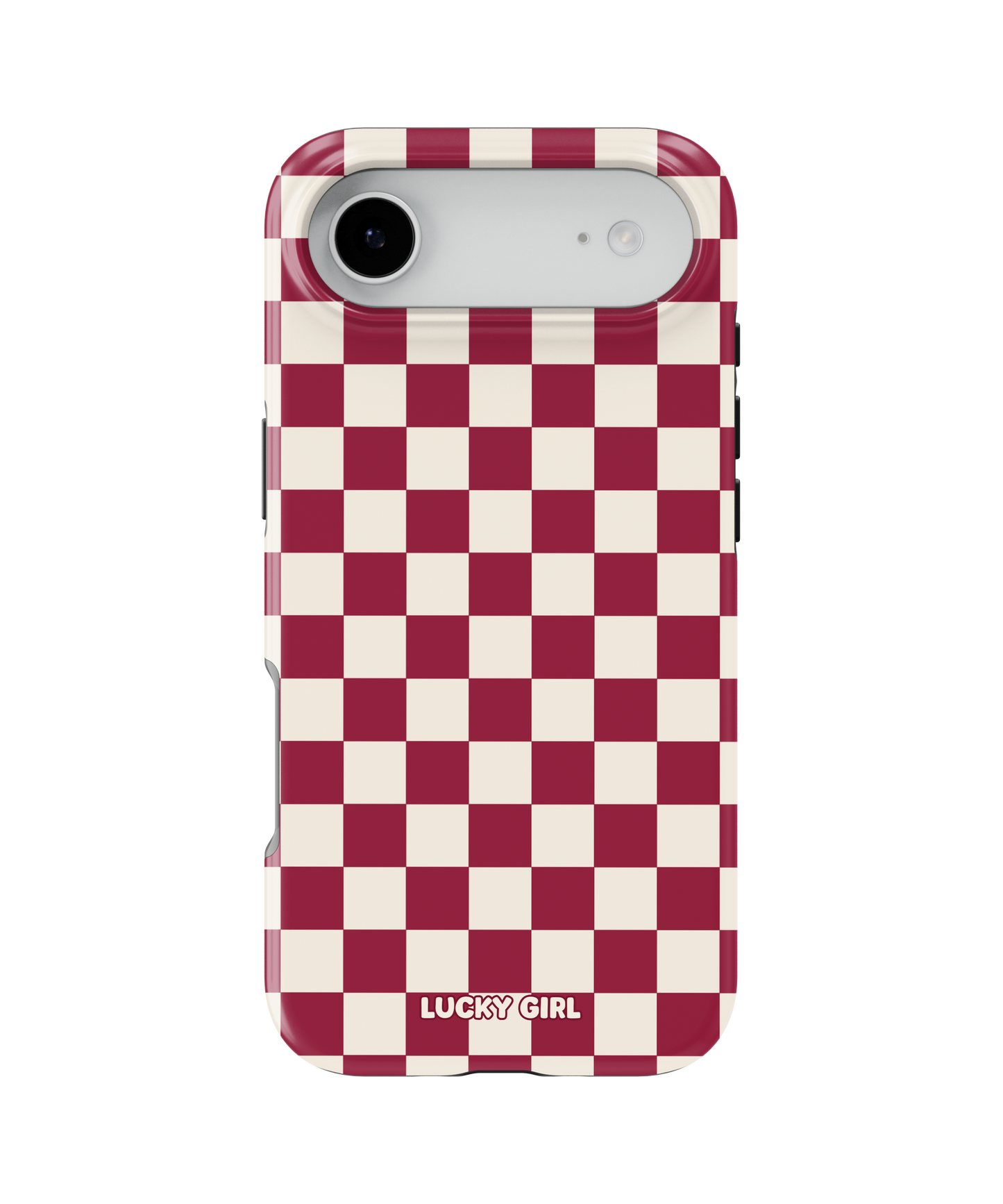 Black Cherry Checkers II MagSafe Phone Case