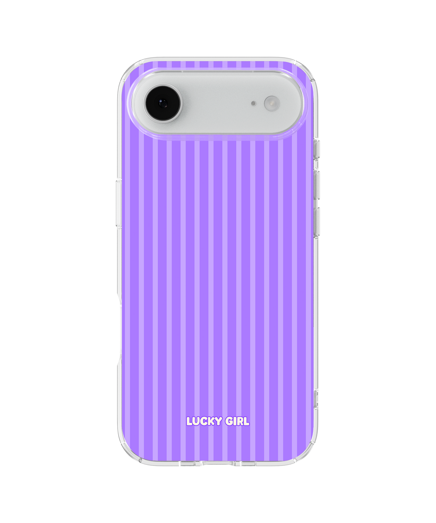 Ube Stripes Clear Case Insert