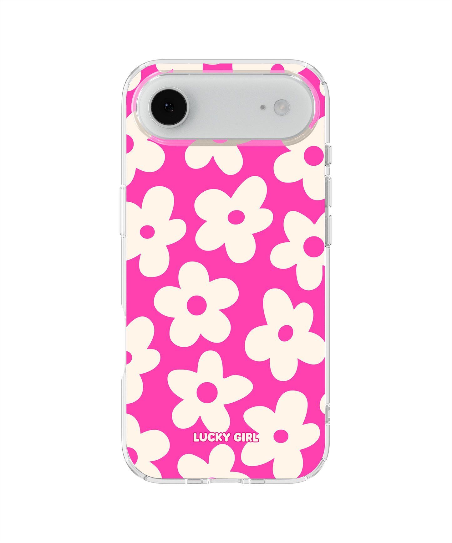 Raspberry Big Blooms Clear Case Insert
