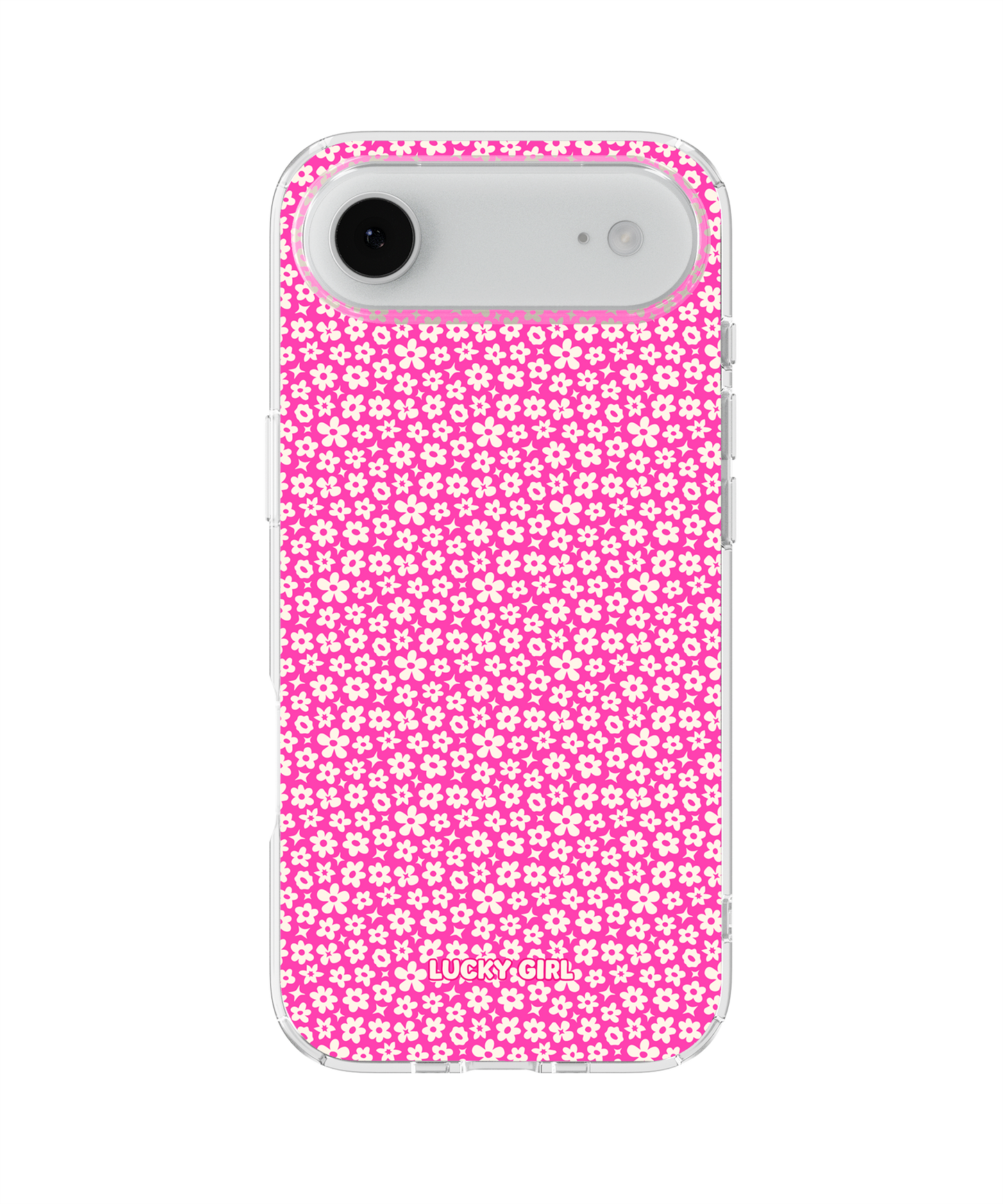 Raspberry Little Blooms Clear Case Insert