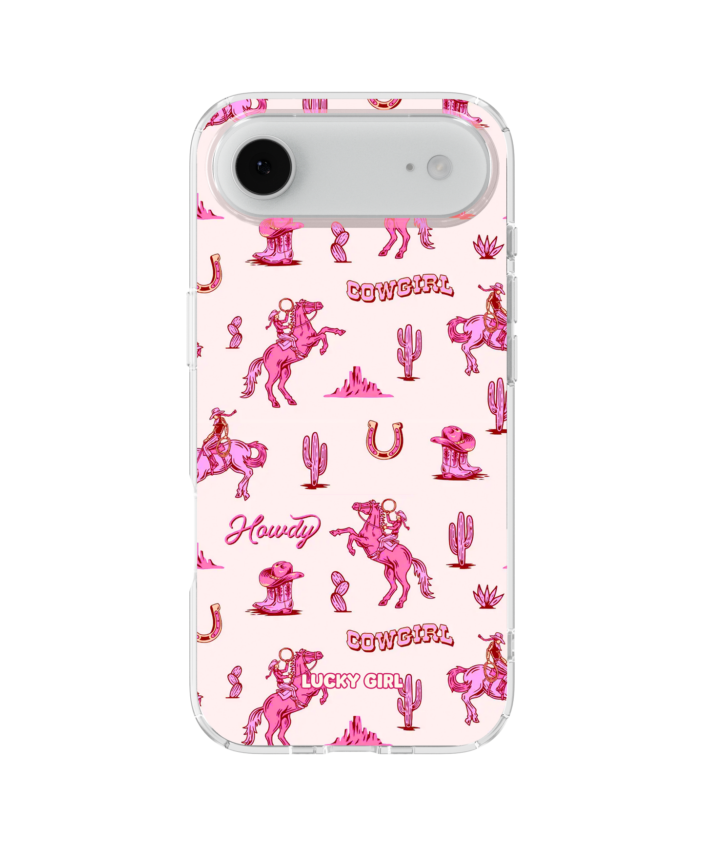 Classic Cowgirl Clear Case Insert