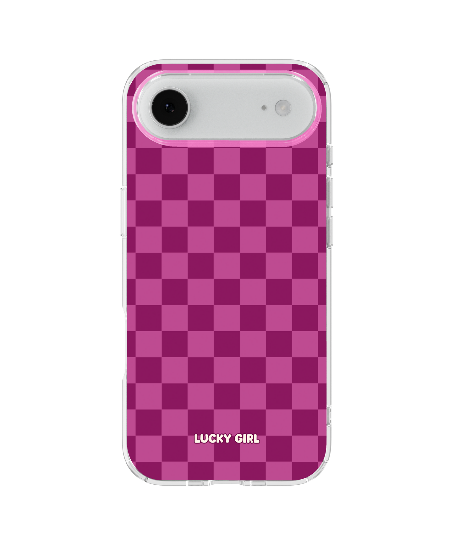 Velvet Checkers Clear Case Insert