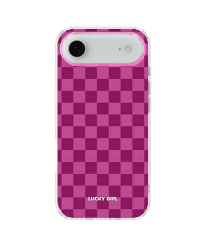 Velvet Checkers Clear Case Insert