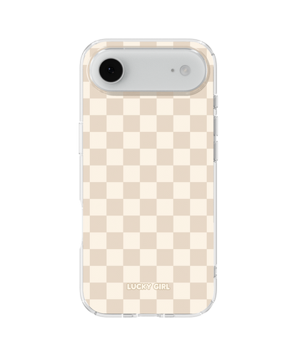Vanilla Milkshake Checkers Clear Case Insert