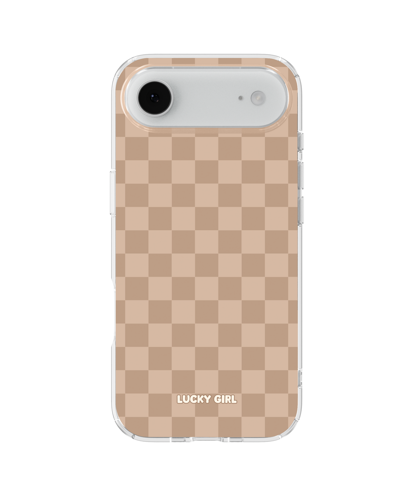 Chestnut Checkers Clear Case Insert