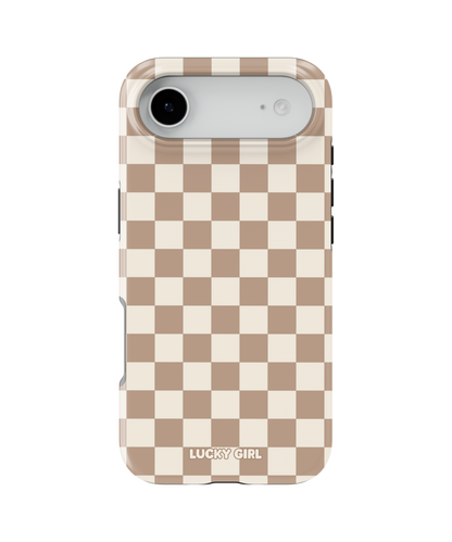 Chestnut Checkers II Phone Case