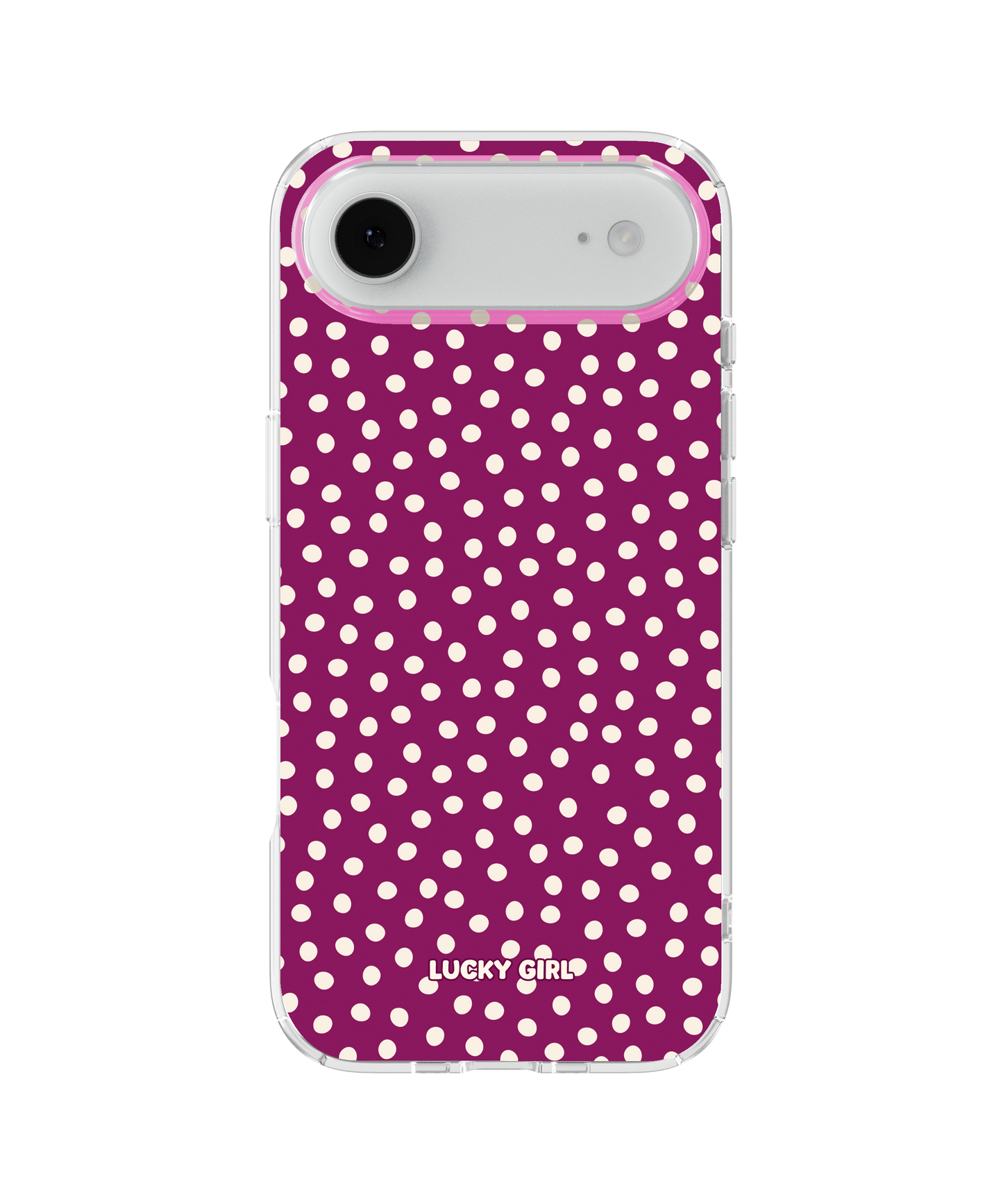 Velvet Dots Clear Case Insert