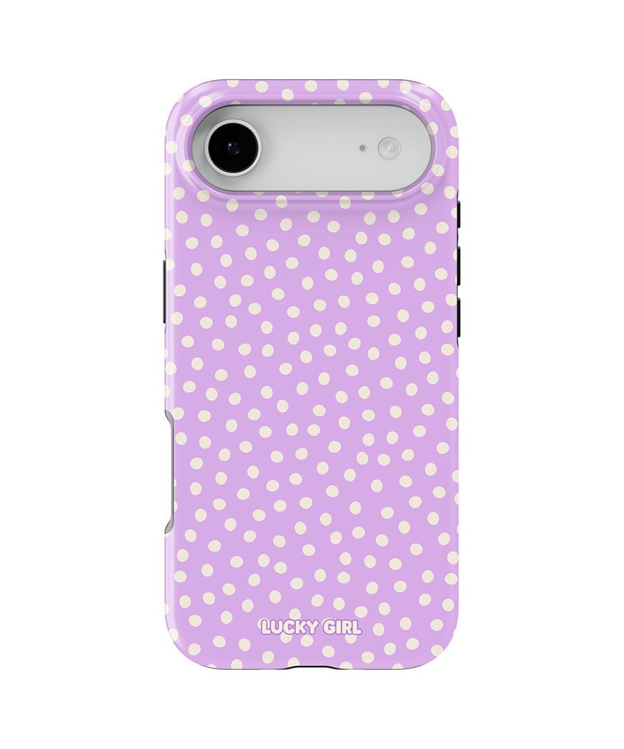 Lilac Dots Phone Case