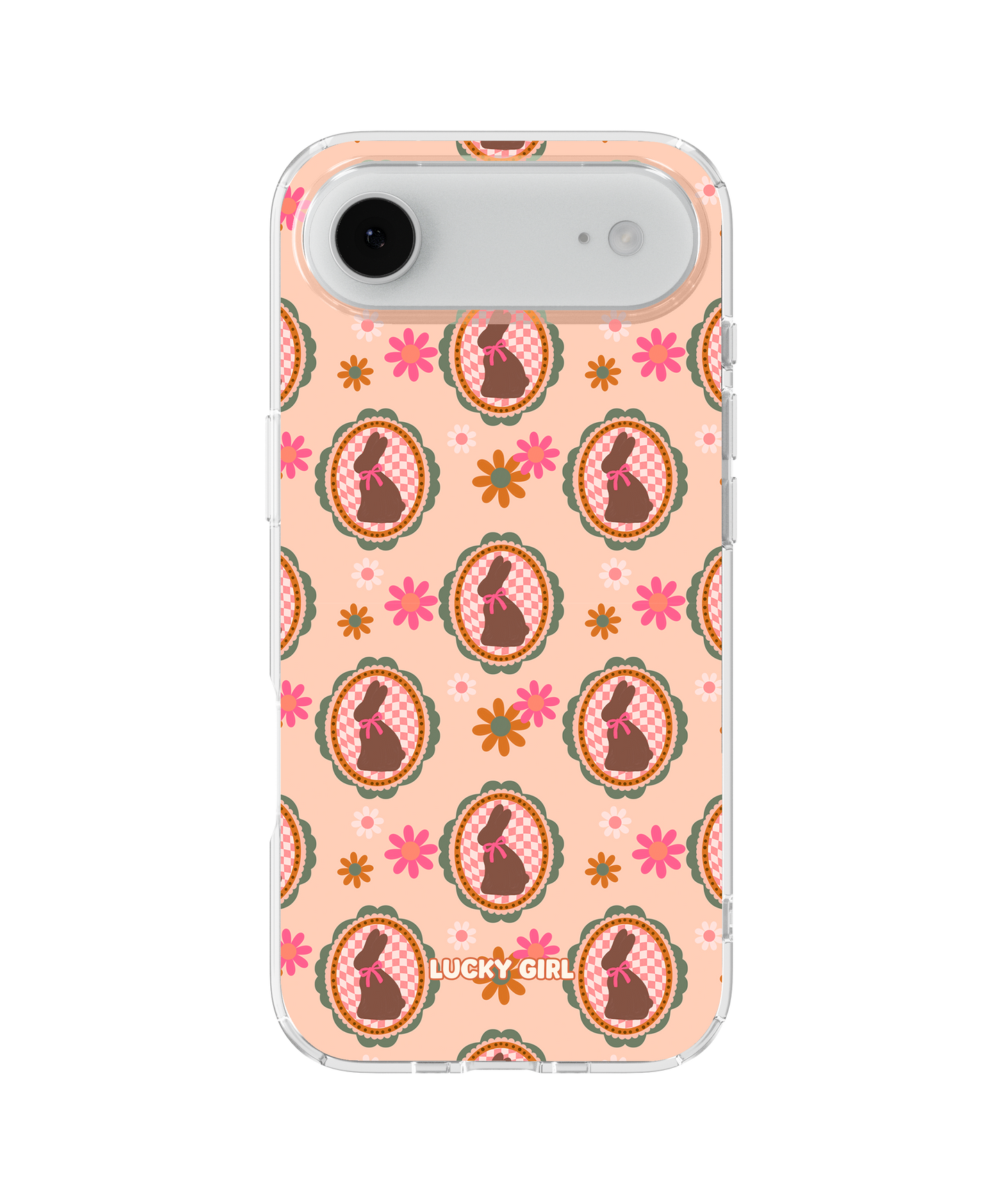 Chocolate Bunnies Clear Case Insert