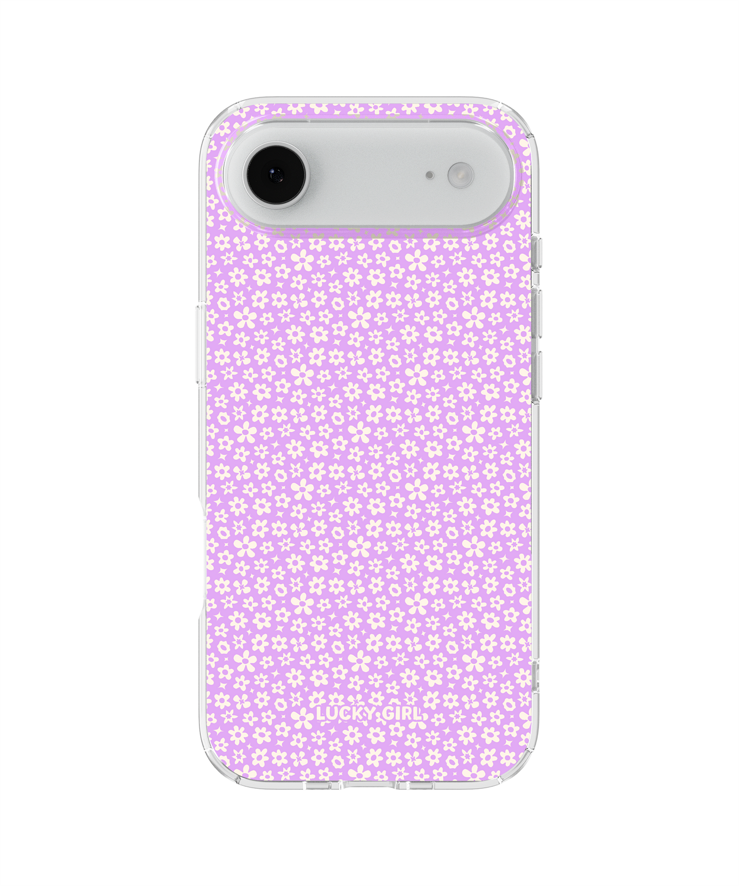 Lavender Little Blooms Clear Case Insert