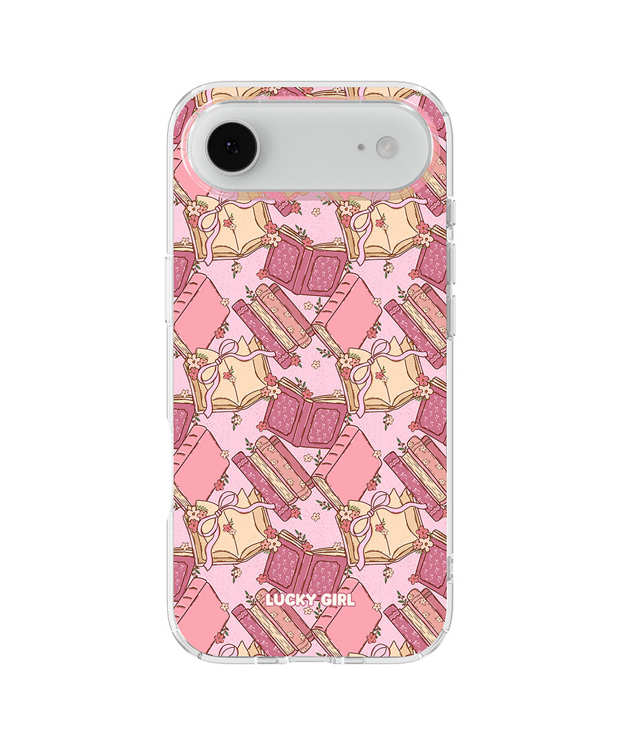 Pink Prose Clear Case Insert