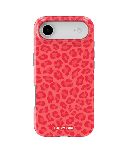 Vermillion Leopard Phone Case