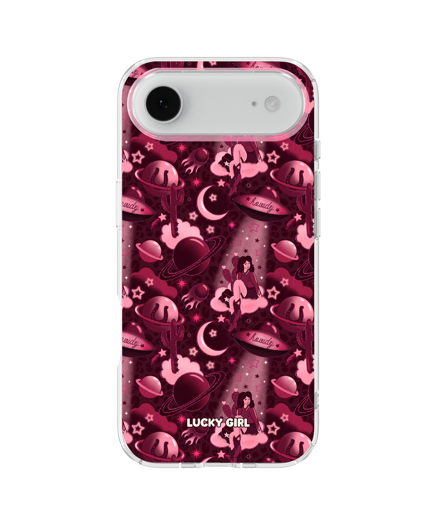 Cosmic Cowgirl Clear Case Insert