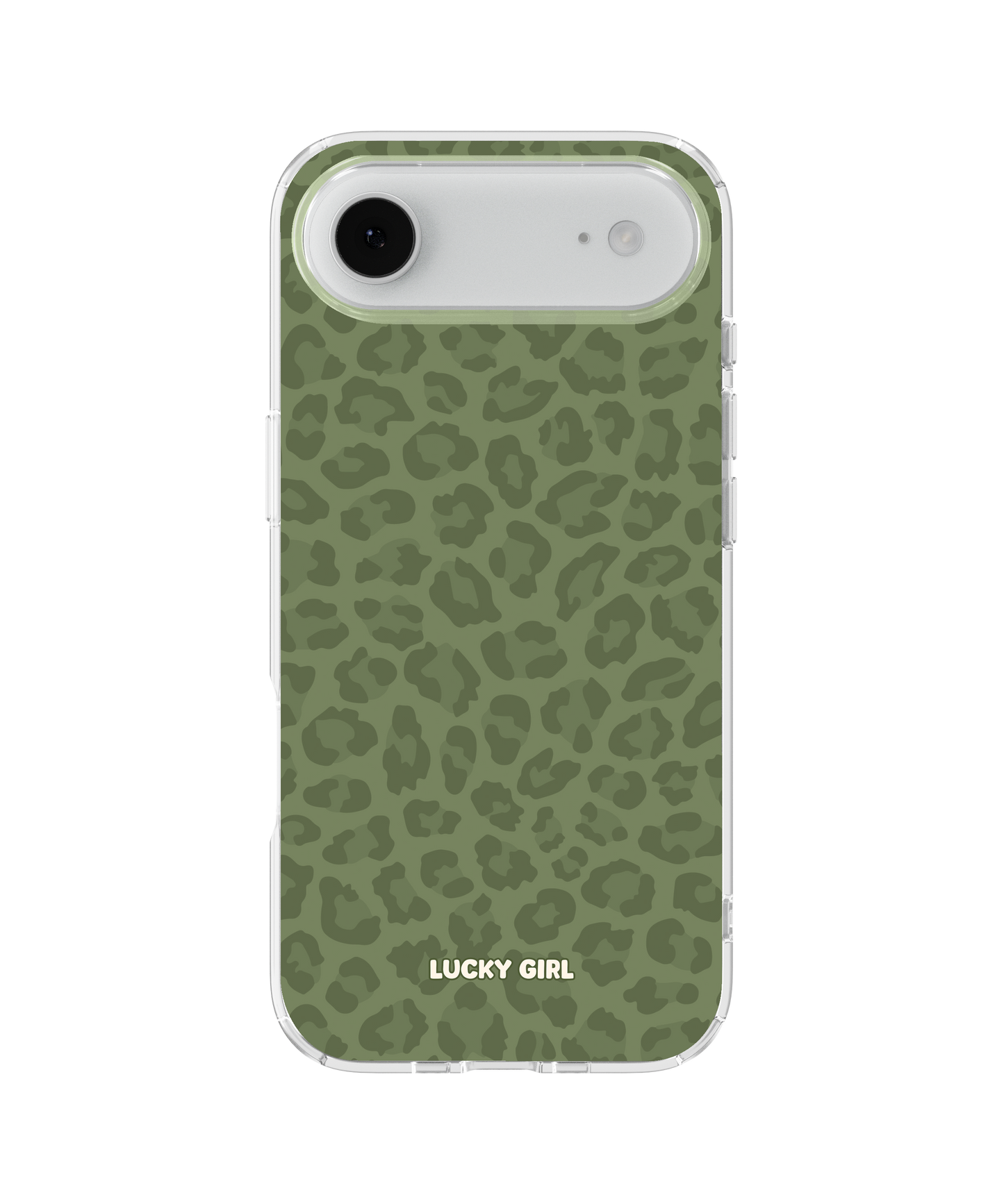Moss Leopard Clear Case Insert