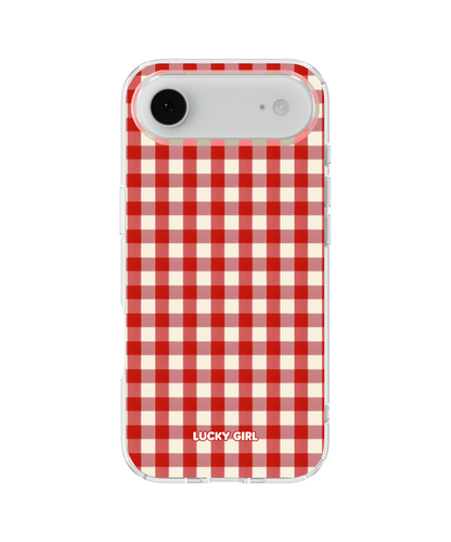 Apple Gingham Clear Case Insert