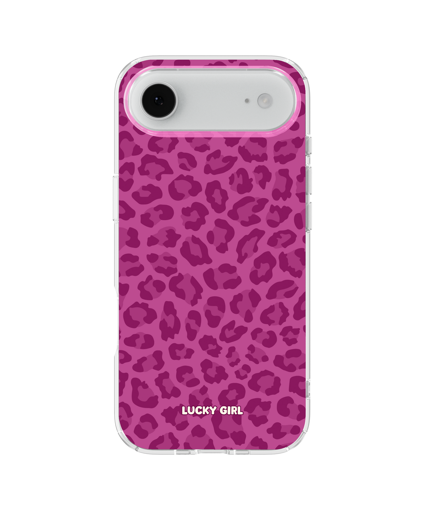 Velvet Leopard Clear Case Insert