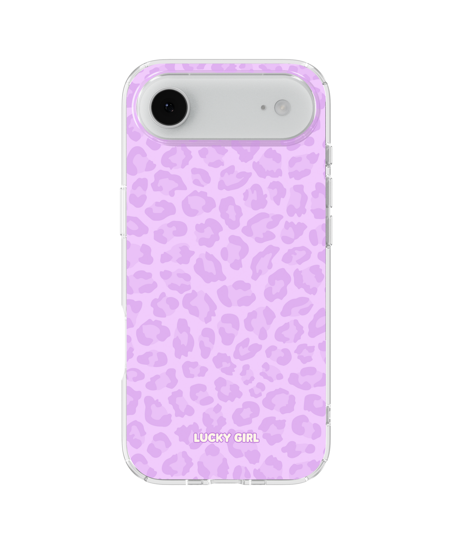 Lilac Leopard Clear Case Insert