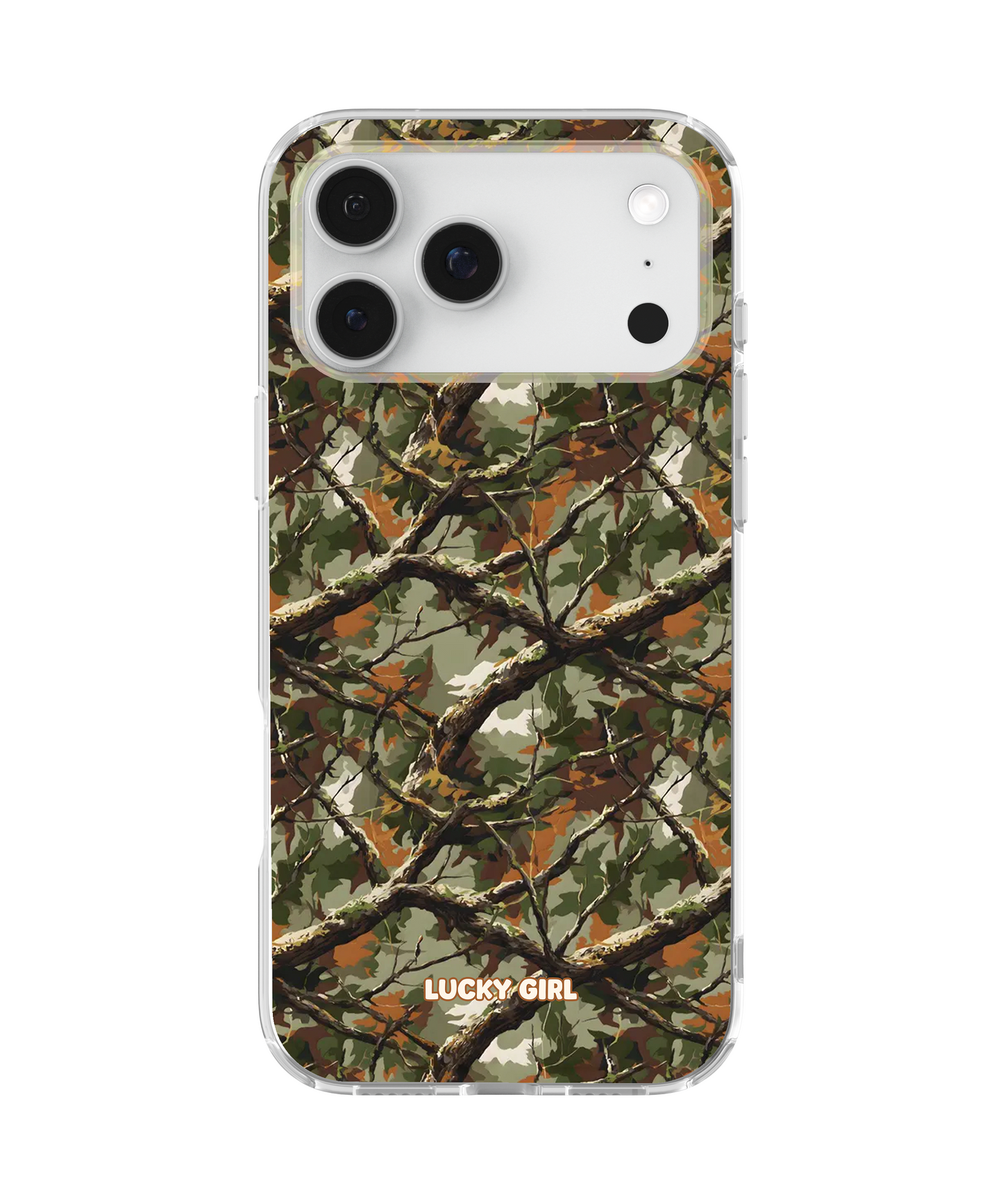 Camouflage Clear Case Insert