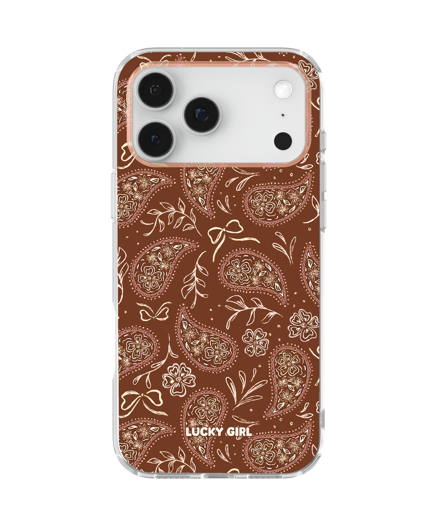 Prairie Paisley Clear Case Insert