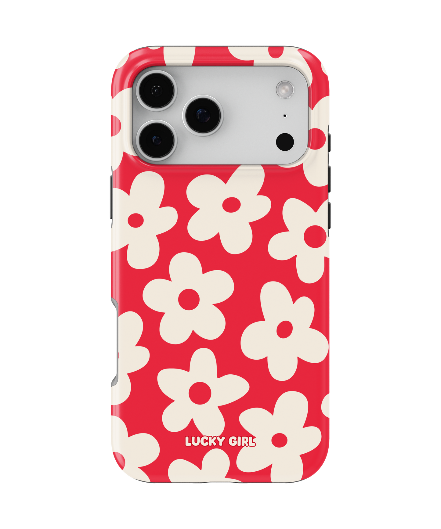 Vermillion Big Blooms Phone Case