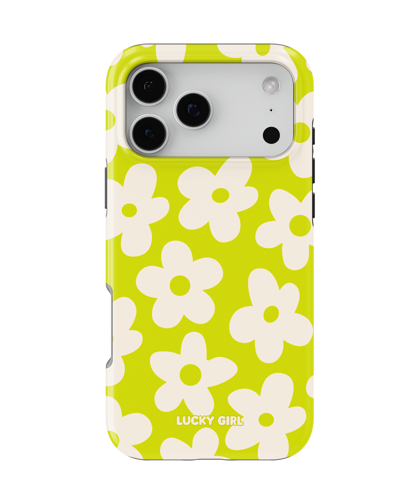 Electric Lime Big Blooms Phone Case