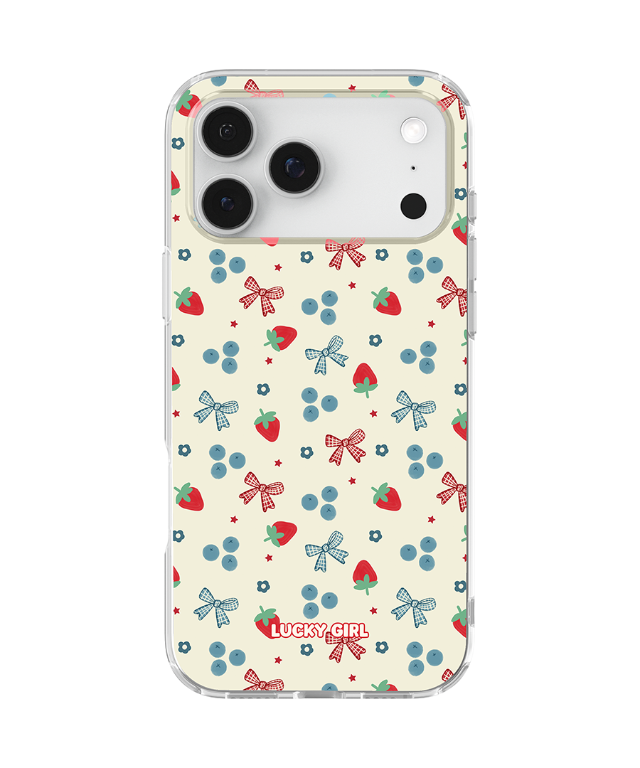 Berries & Bows Clear Case Insert