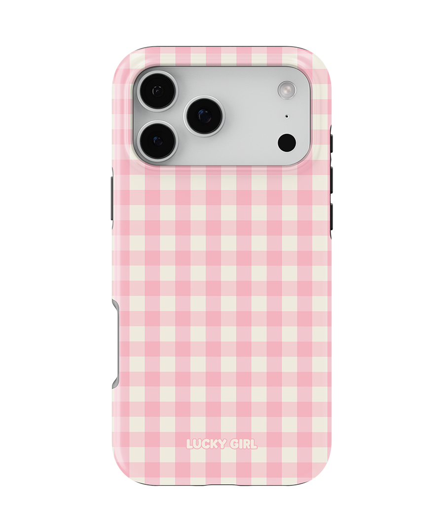 Cupcake Gingham Phone Case