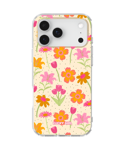 Polka Petals Clear Case Insert