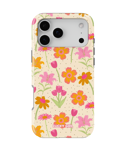 Polka Petals Phone Case