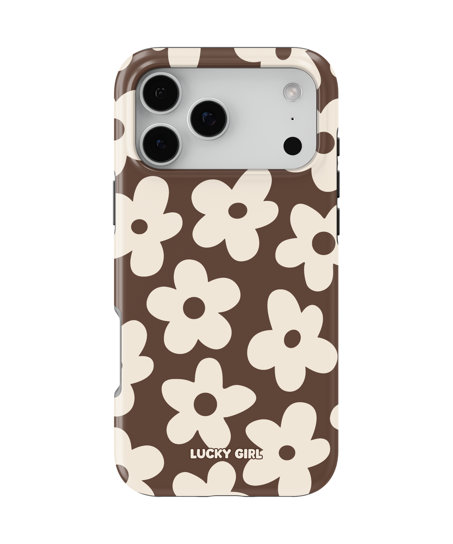Espresso Big Blooms Phone Case